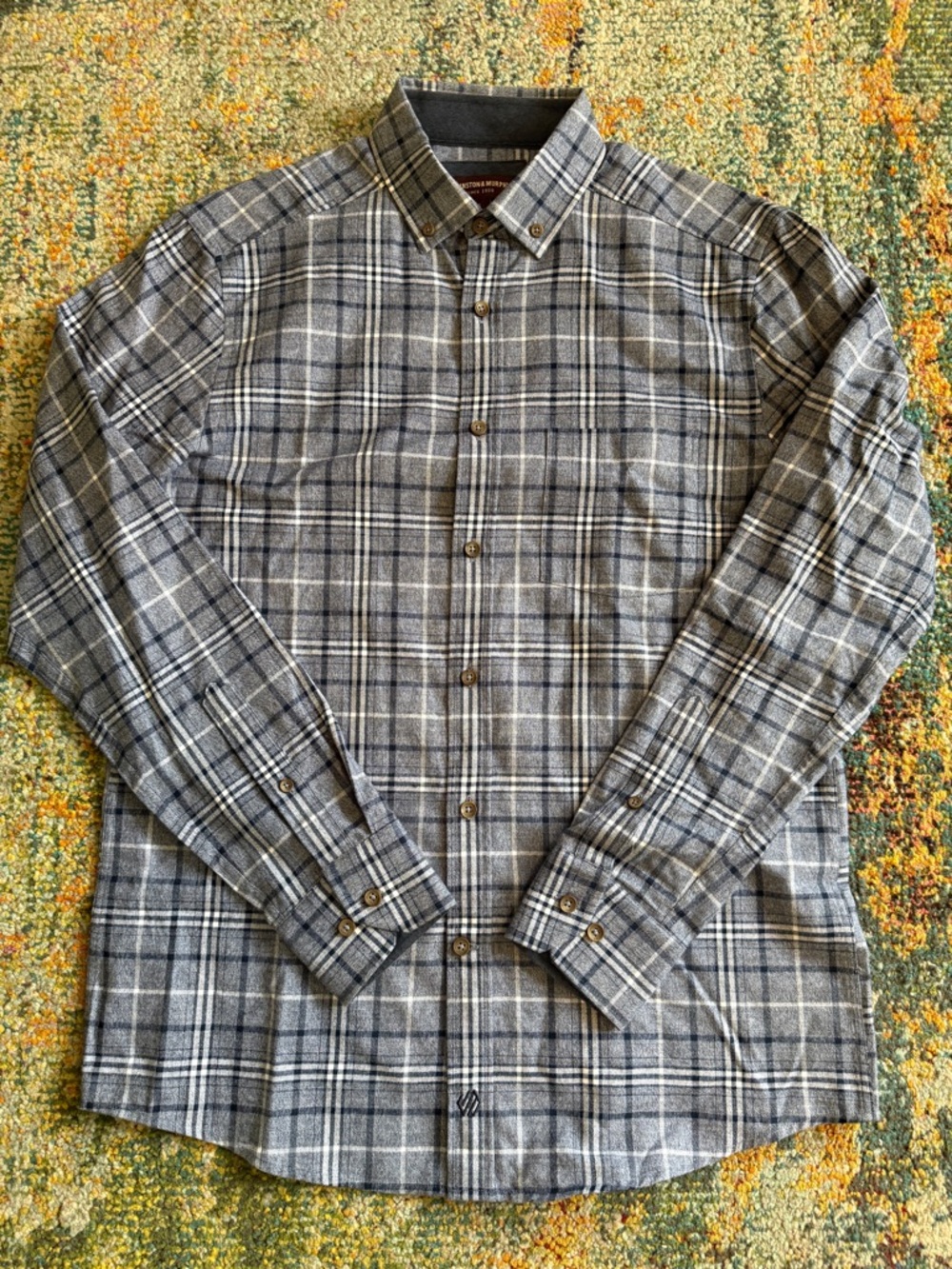 Johnston & Murphy Casual Button Down Shirt